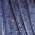 Woven Metalic Stripe Velvet Curtain Fabric